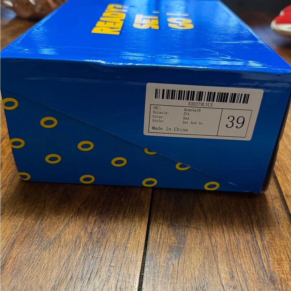 Sonic slip on sneakers unbranded NIB
